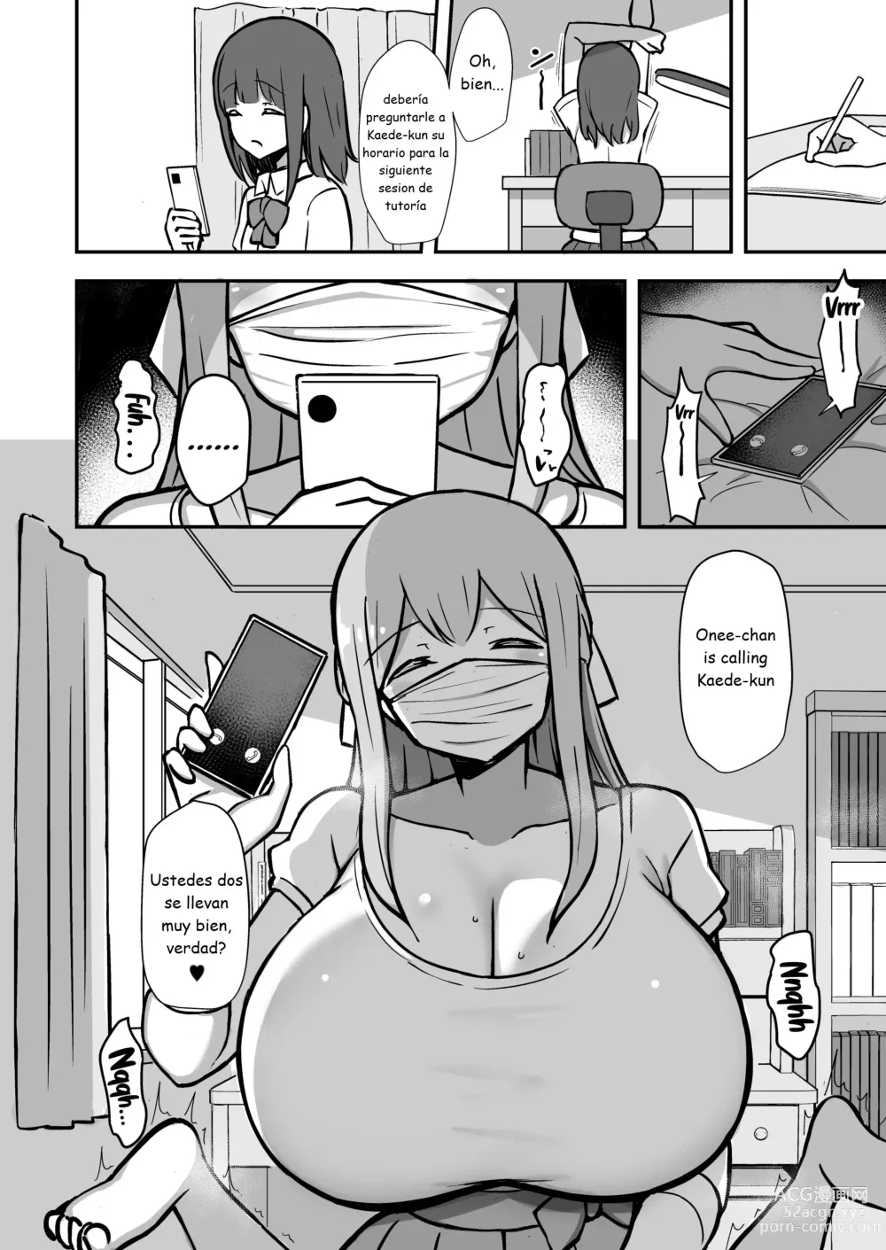 Page 9 of doujinshi Boku To Onee-San No Kimochii Obenkyou