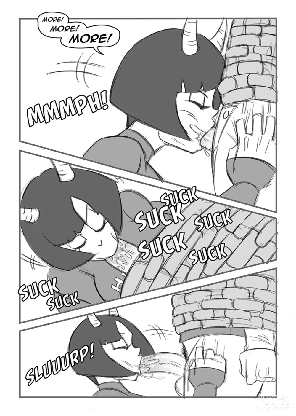 Page 12 of doujinshi Videl from HFIL 1