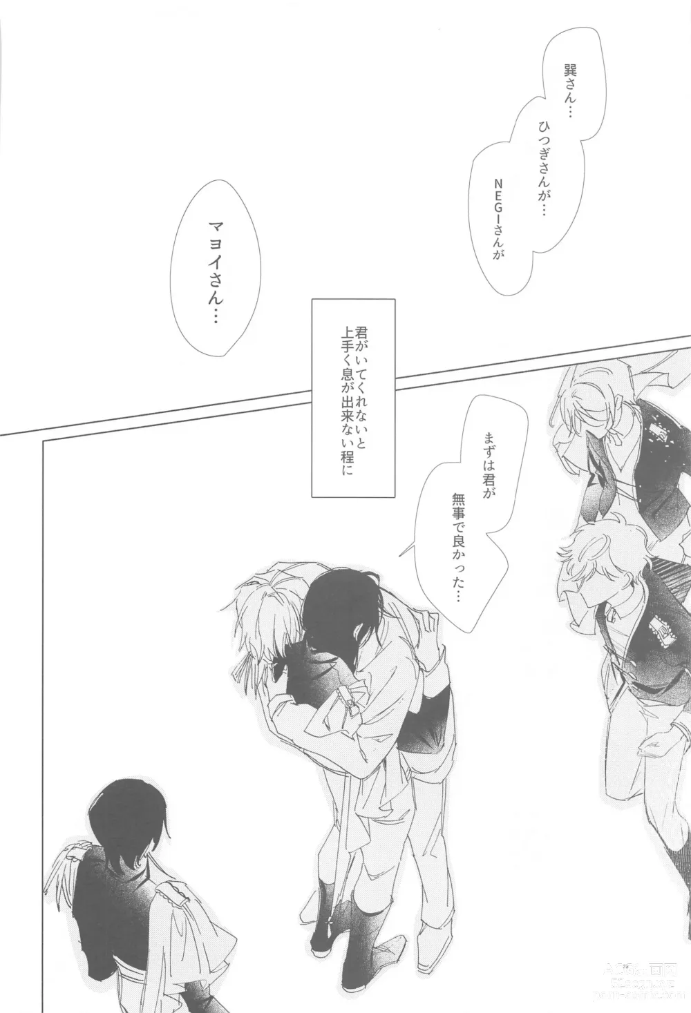 Page 37 of doujinshi Ai Yue ni! Sabishi Magire no Zero Kyori Shageki