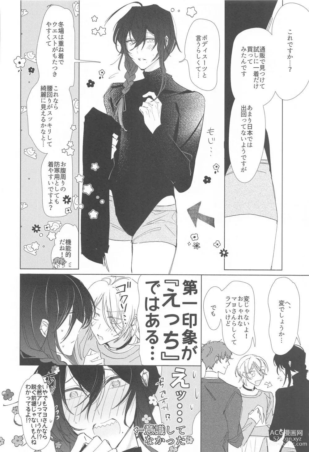 Page 7 of doujinshi Ai Yue ni! Sabishi Magire no Zero Kyori Shageki