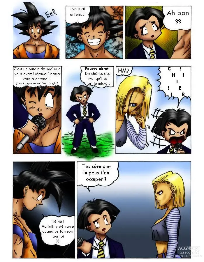 Page 3 of manga DBZ  Prologue