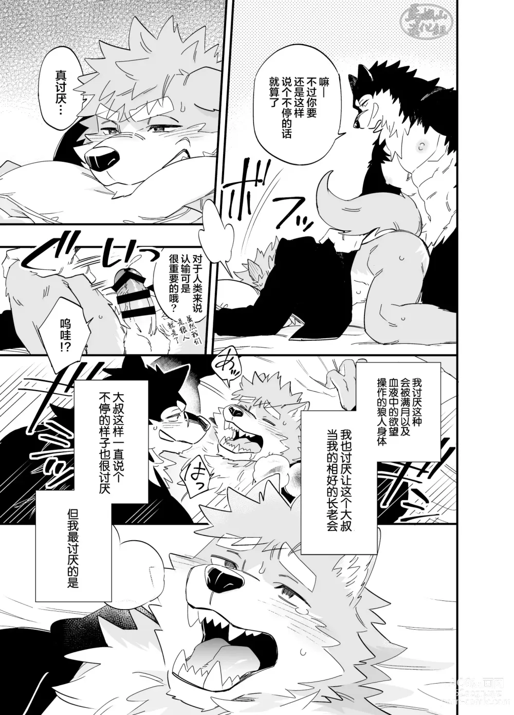 Page 16 of doujinshi Karisome Ookami