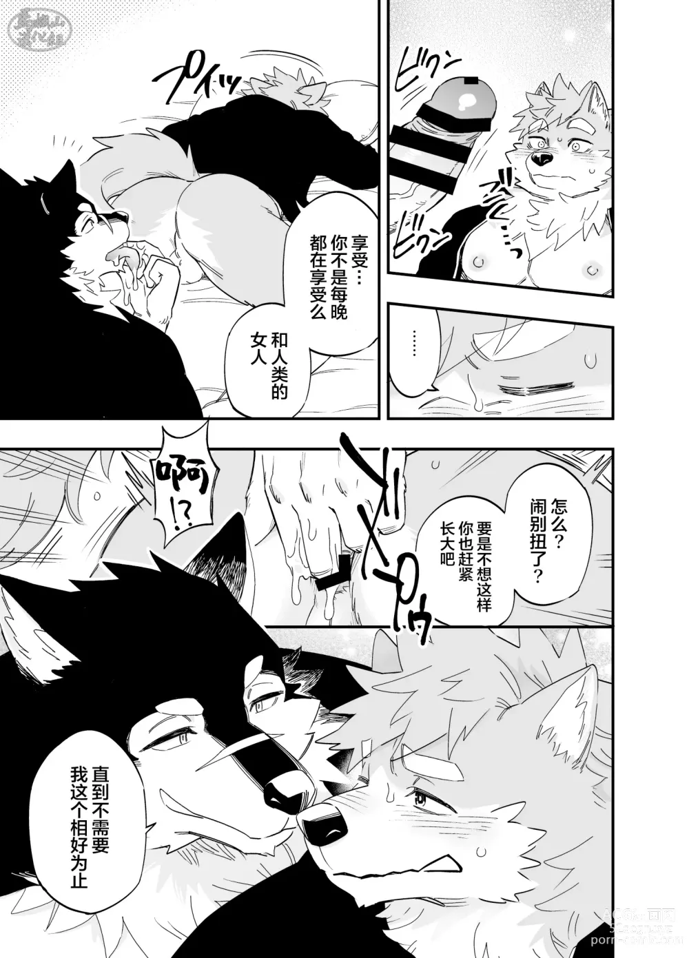Page 10 of doujinshi Karisome Ookami