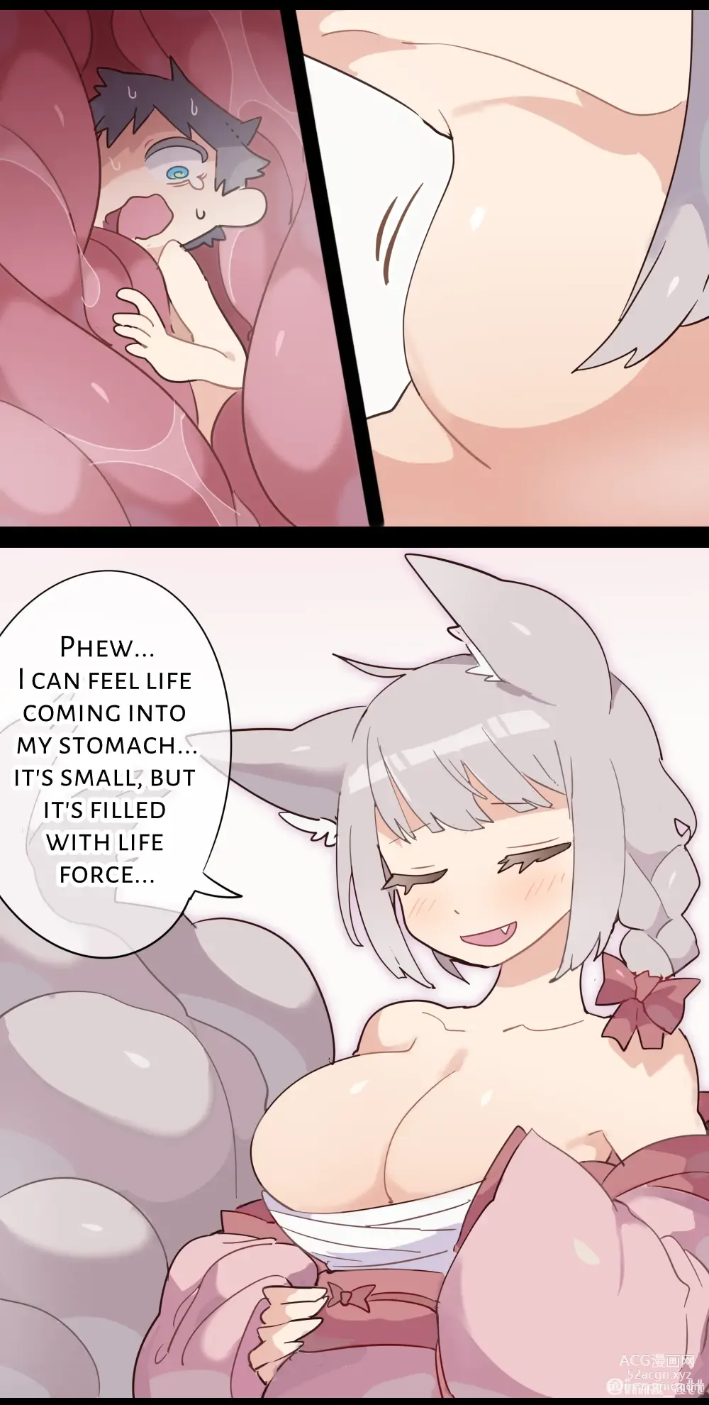 Page 3 of doujinshi Giant Fox Girl VORE