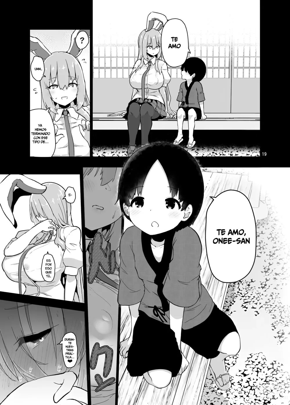 Page 19 of doujinshi La hermana coneja reprensible