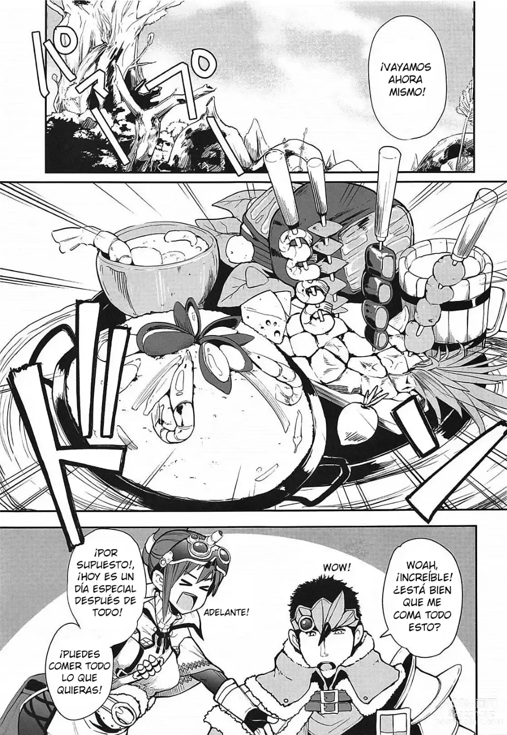 Page 4 of doujinshi Mushroom Festival (decensored)