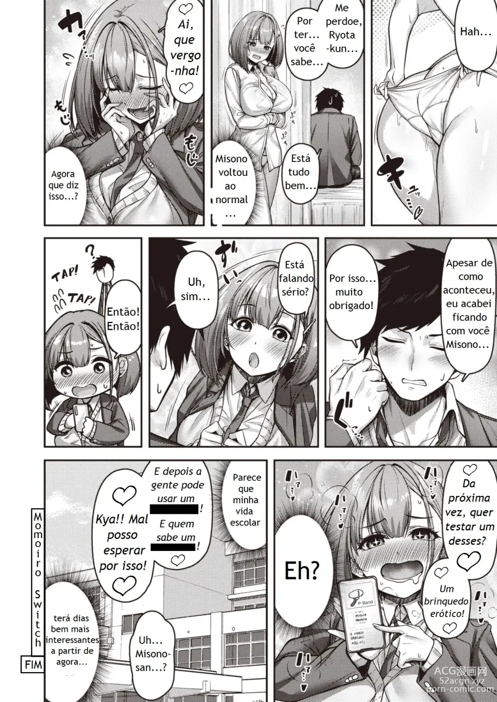 Page 26 of manga Momoiro Switch