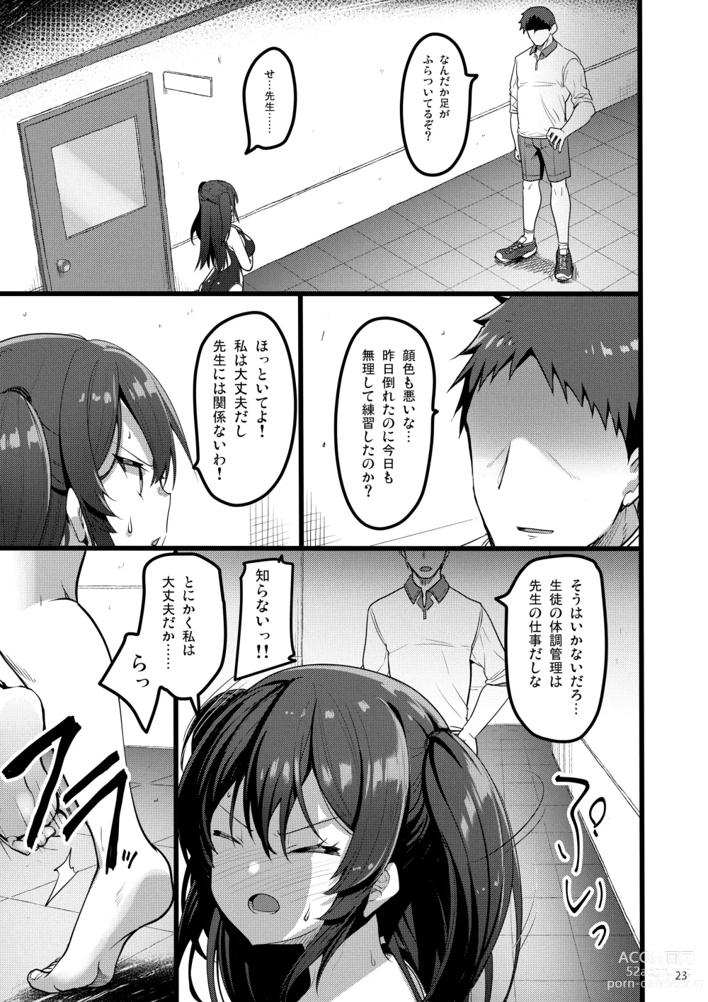 Page 22 of doujinshi 自分にだけ当たりが強い生徒に催●術を掛けた話