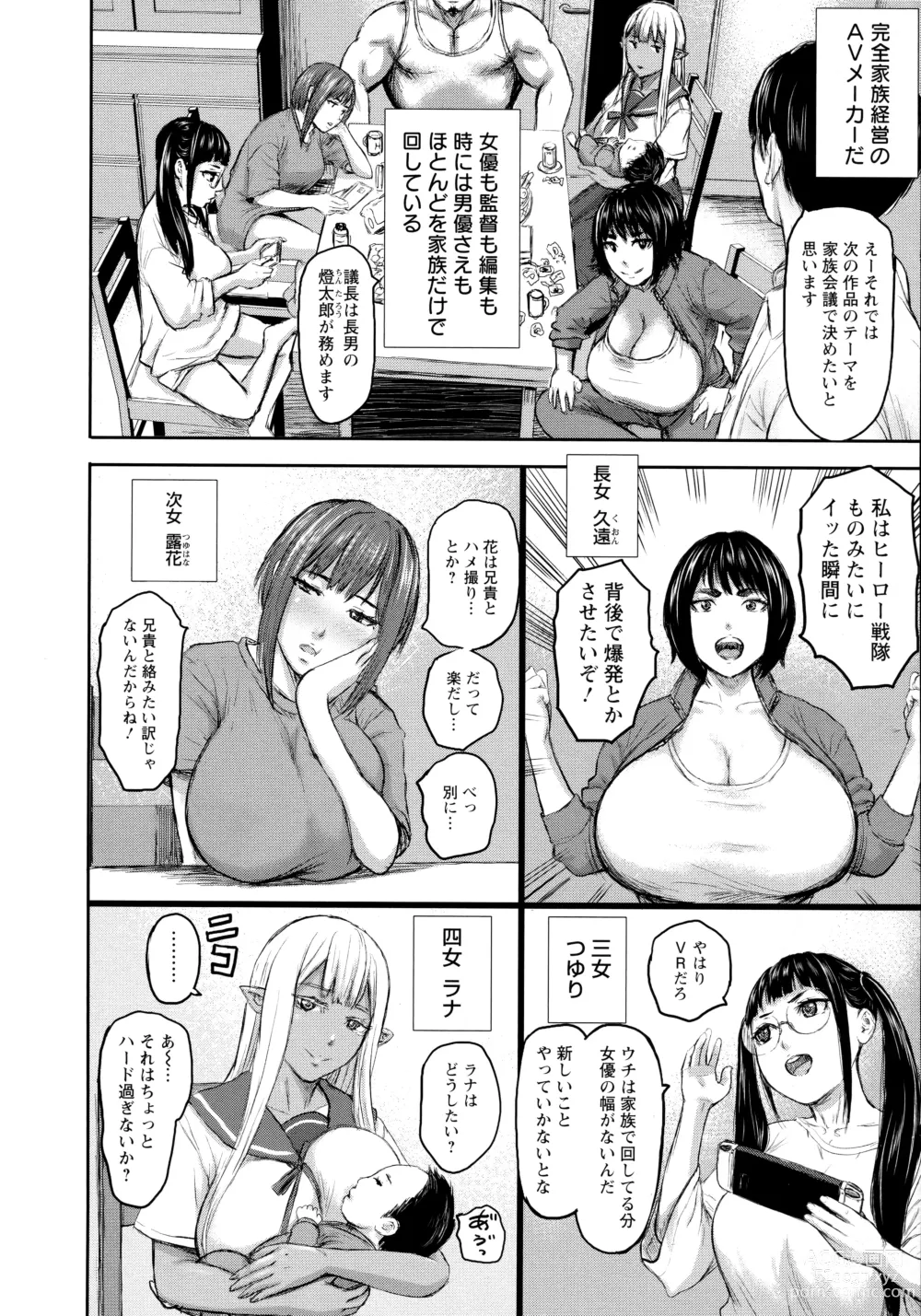 Page 17 of manga AV Family + bonuses