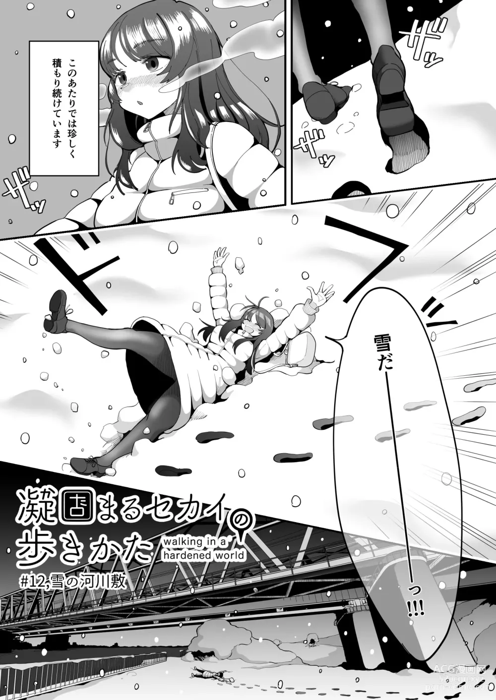 Page 2 of doujinshi Katamaru Sekai no Arukikata - walking in a hardened world #12
