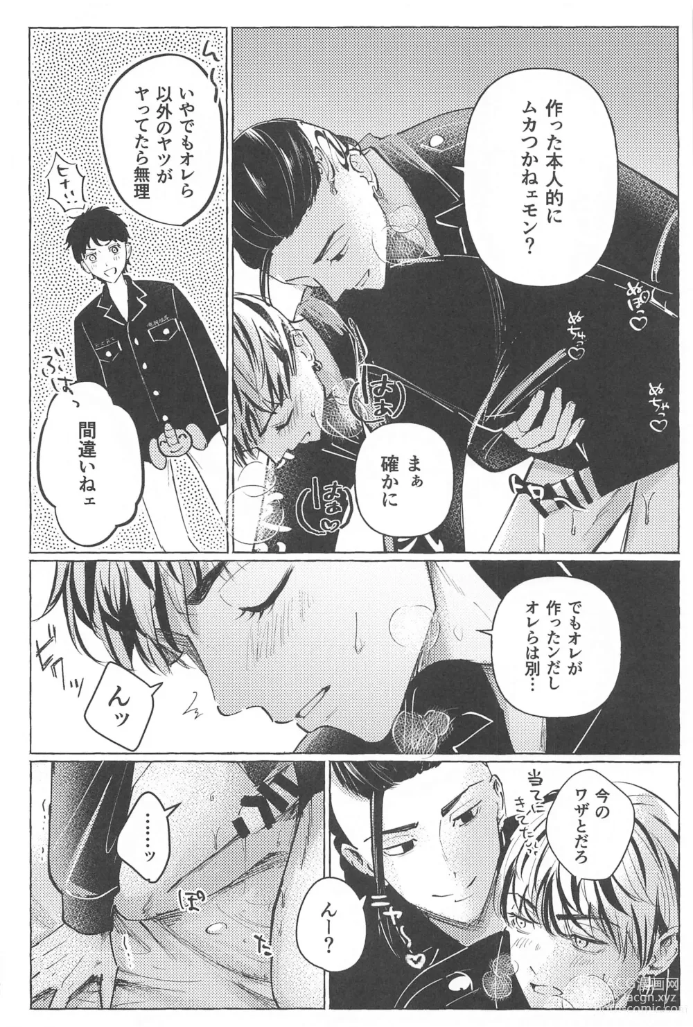Page 9 of doujinshi 27-sai no Tokkoufuku