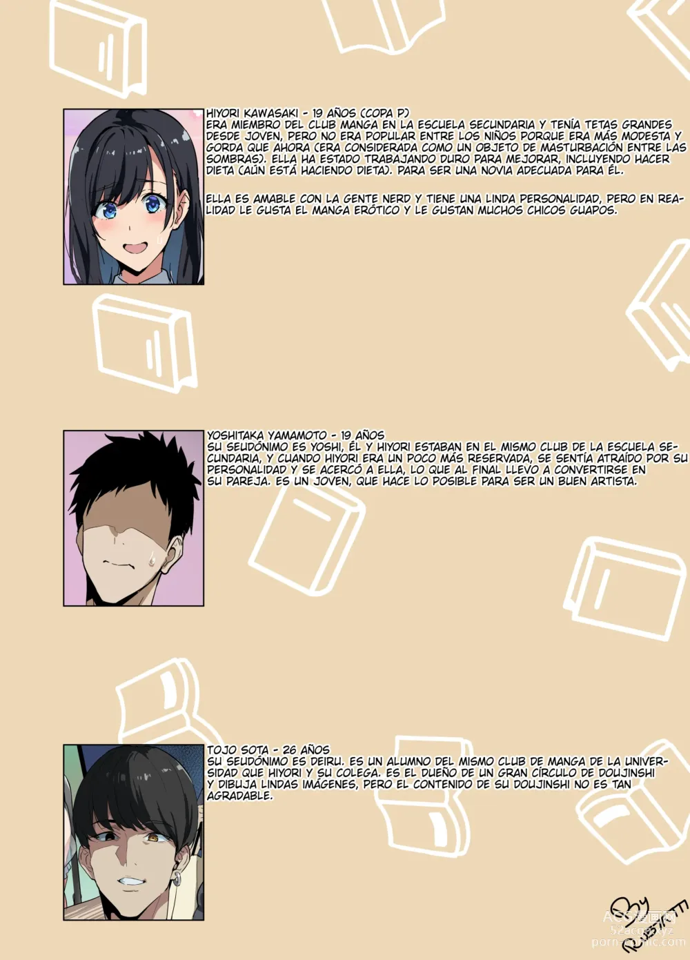Page 1 of doujinshi Cosplayer Girlfriend (decensored)