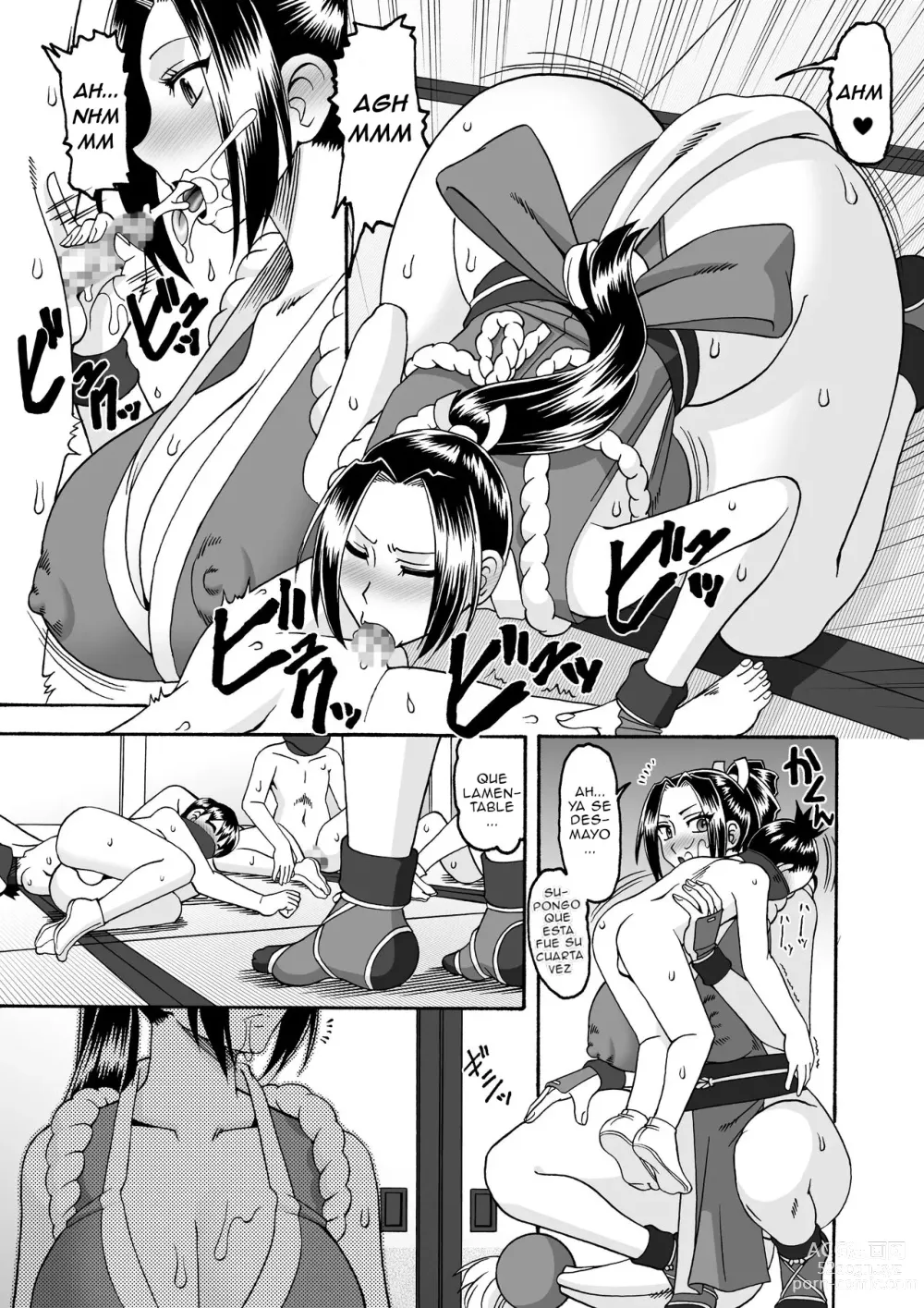 Page 8 of doujinshi Midara Gakure no Sato (King of Fighters) Spanish