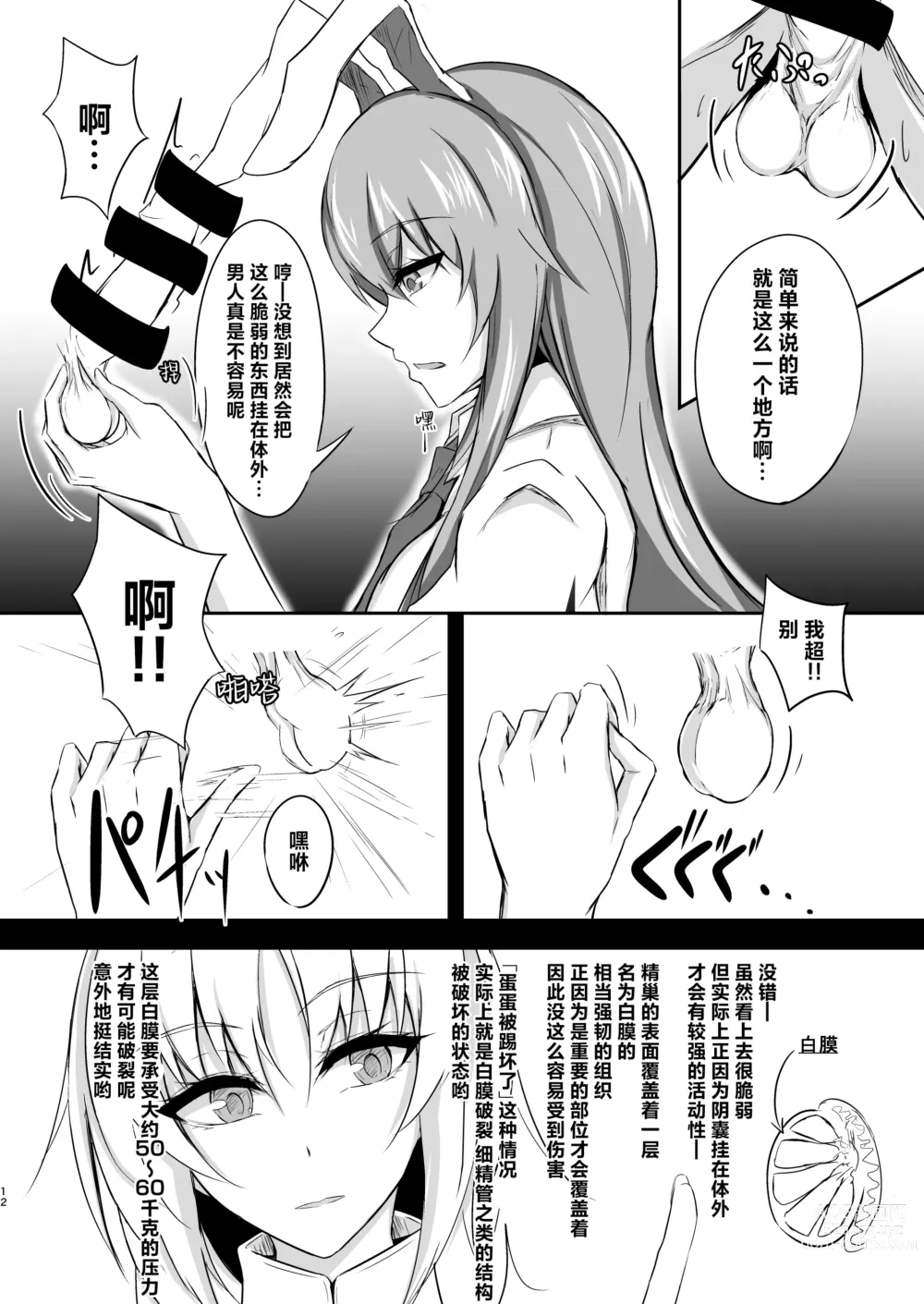 Page 13 of doujinshi Udon-chan to Manabu Tamazeme no Susume