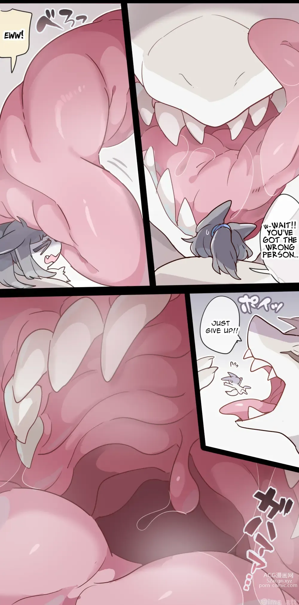 Page 2 of doujinshi Giant Dragonewt VORE