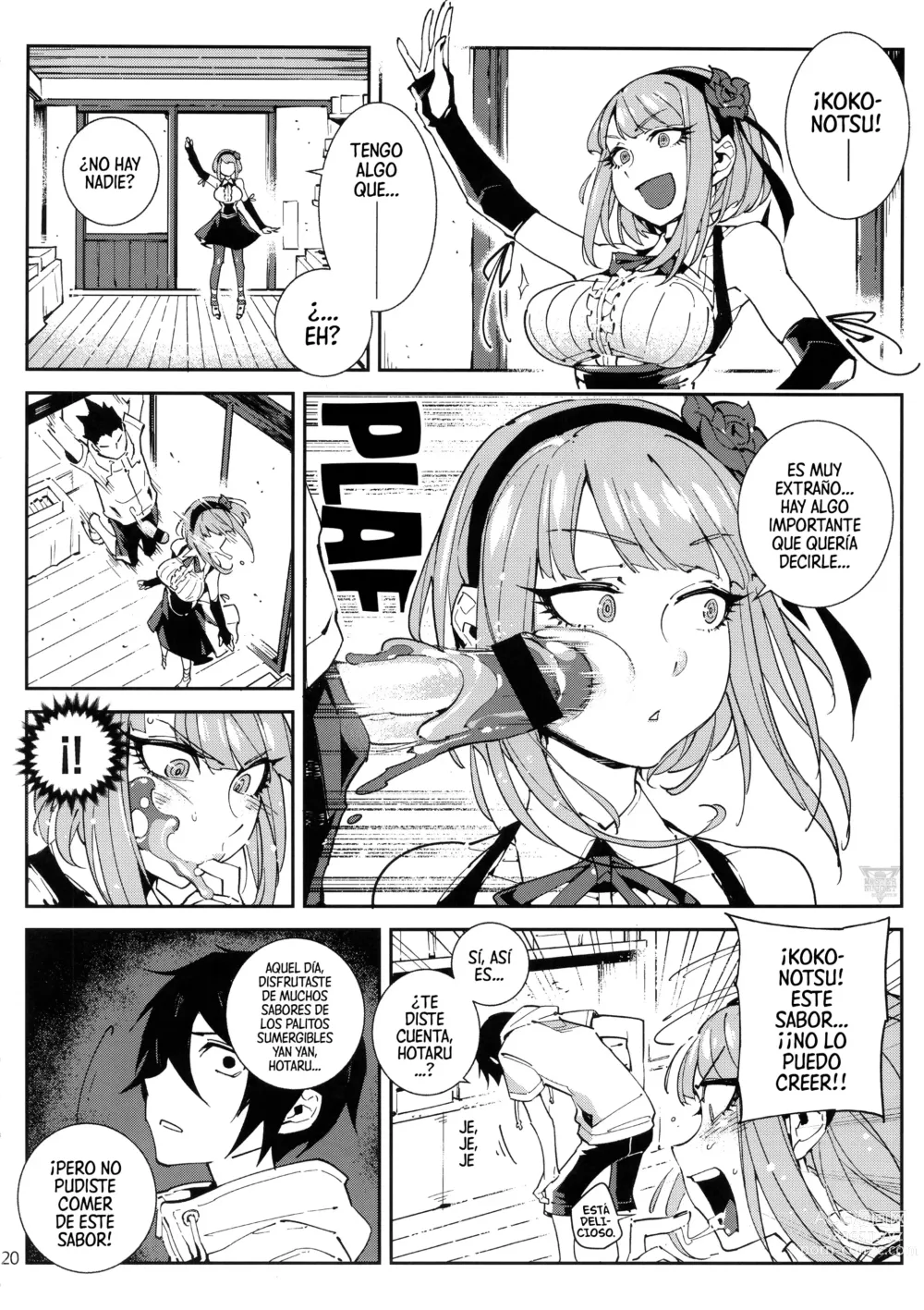 Page 21 of doujinshi So○○ Sensō