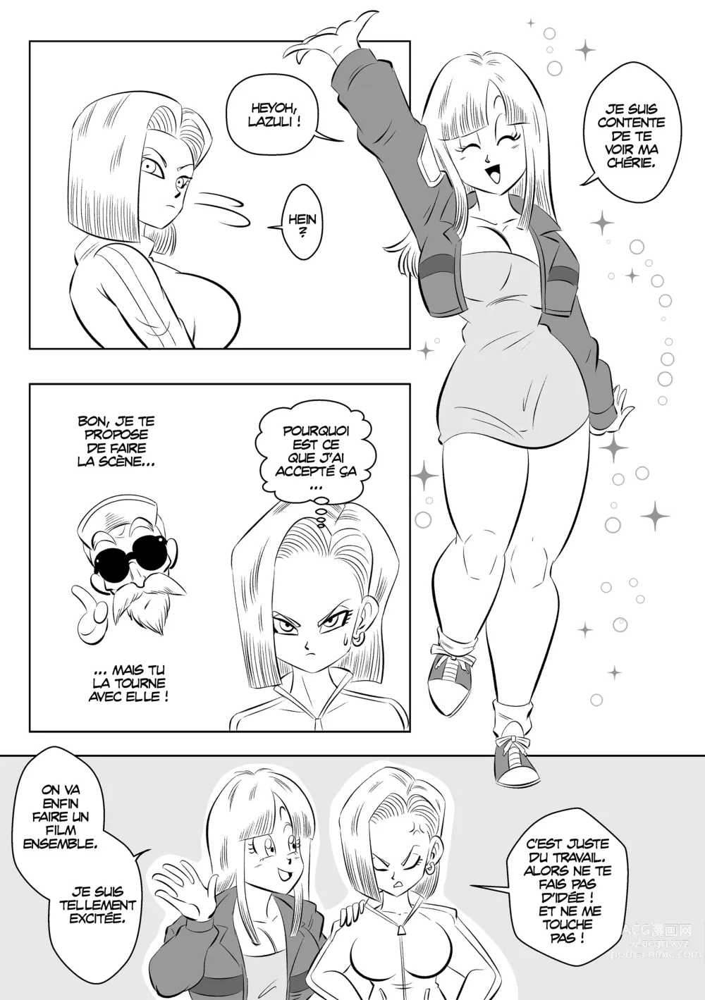 Page 19 of doujinshi On set