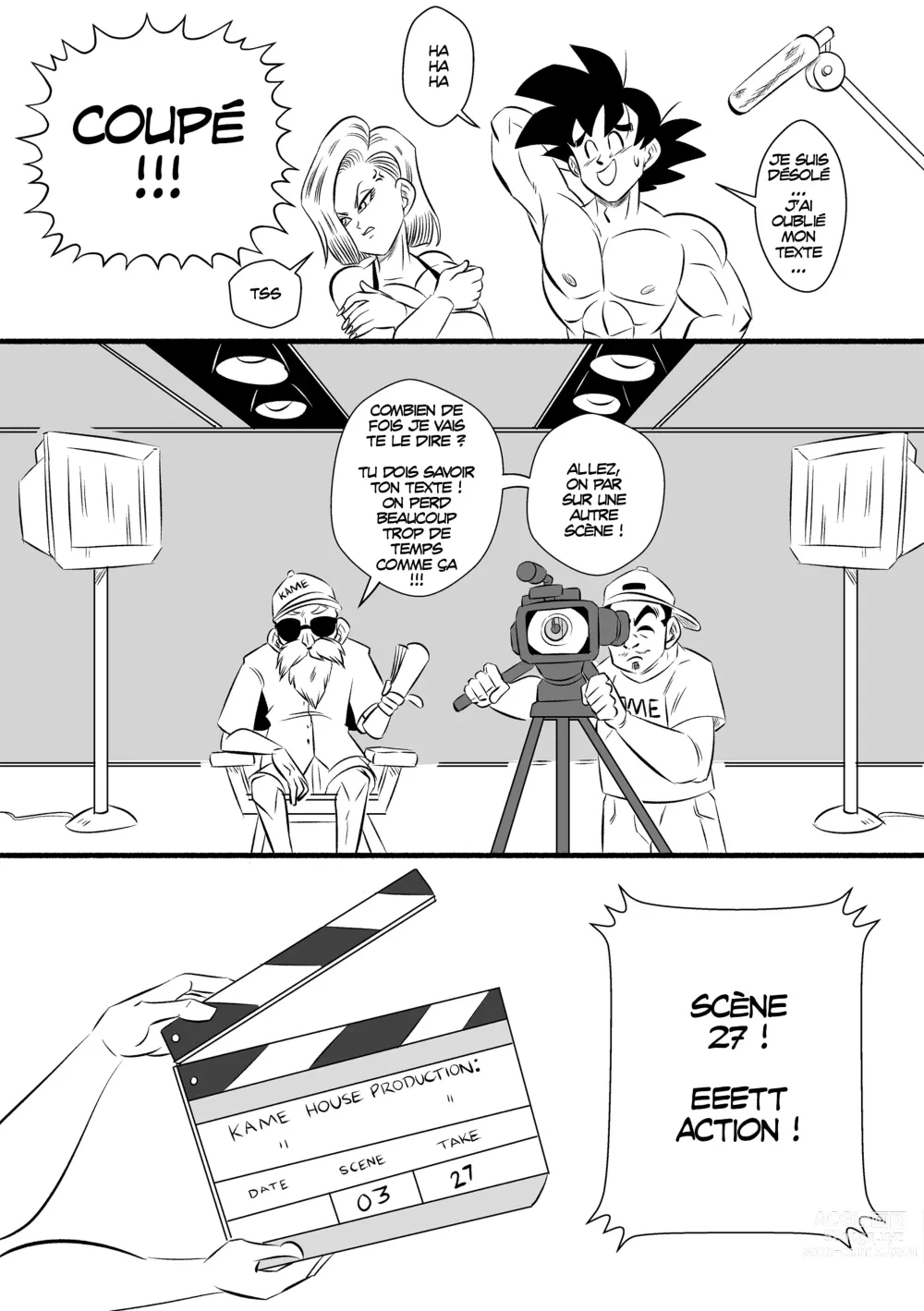 Page 3 of doujinshi On set