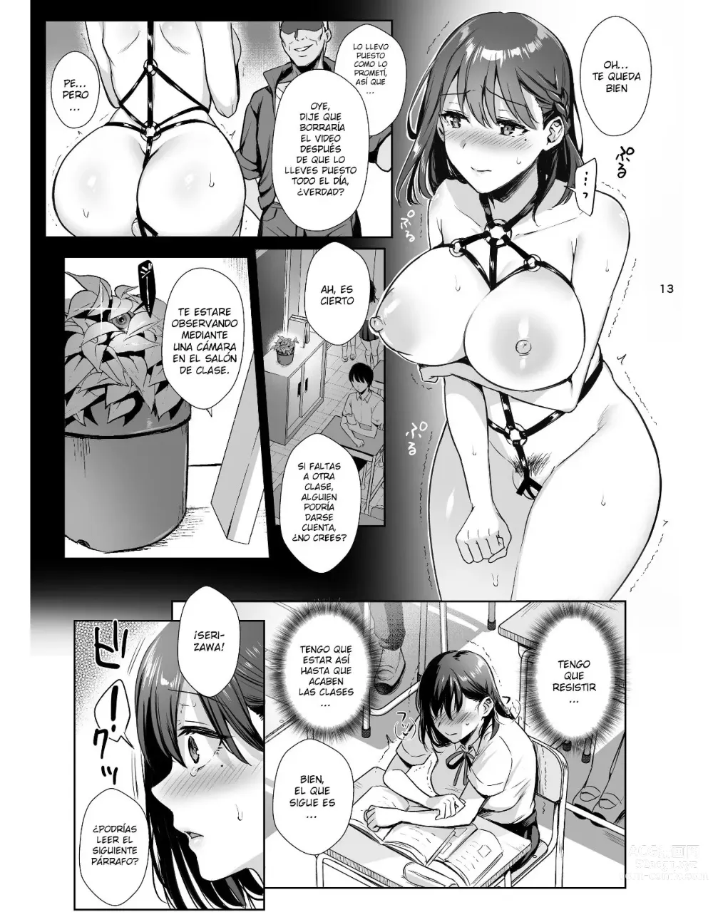 Page 41 of doujinshi Toshoshitsu no Kanojo ~Seiso na Kimi ga Ochiru made 1 -6