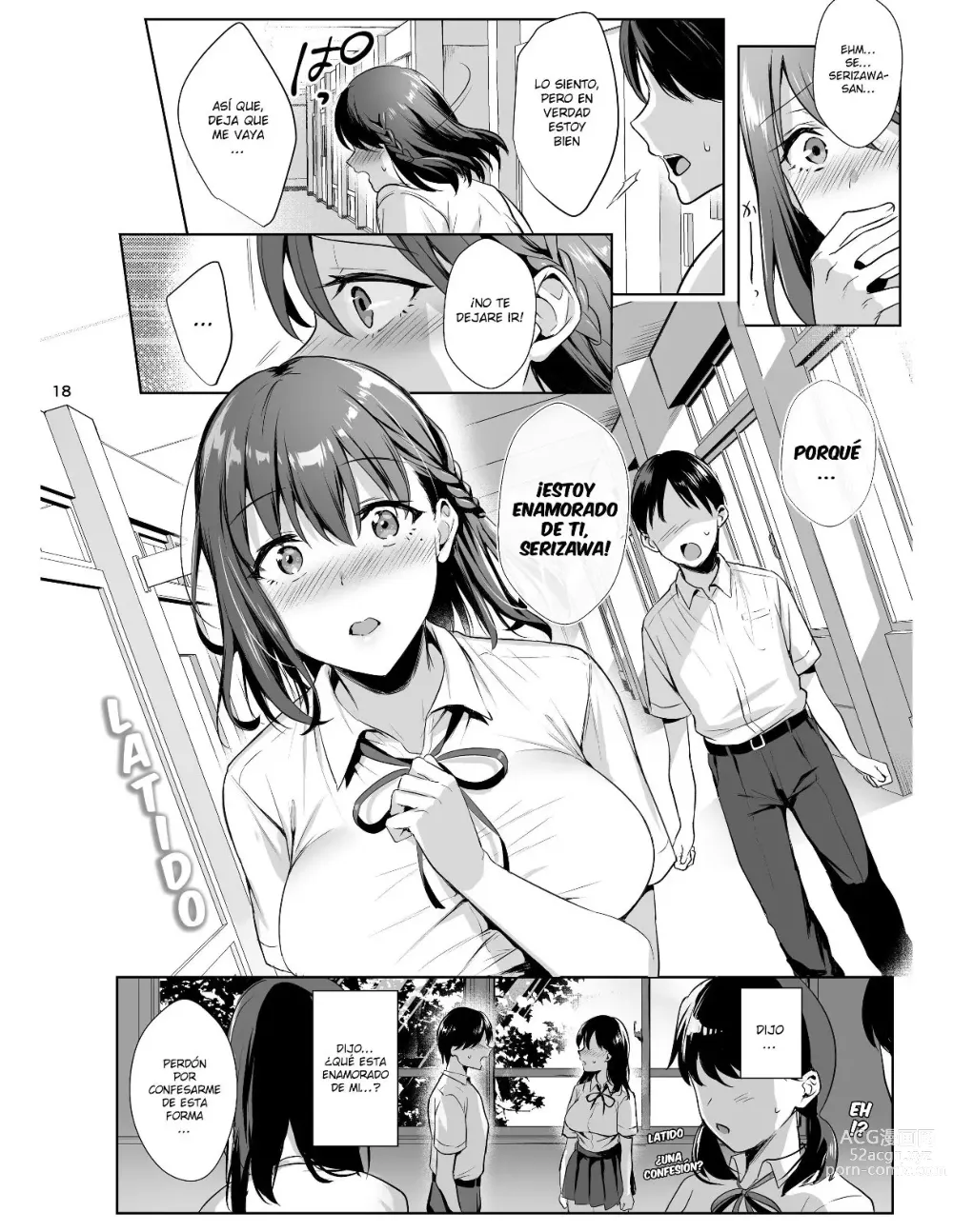 Page 46 of doujinshi Toshoshitsu no Kanojo ~Seiso na Kimi ga Ochiru made 1 -6