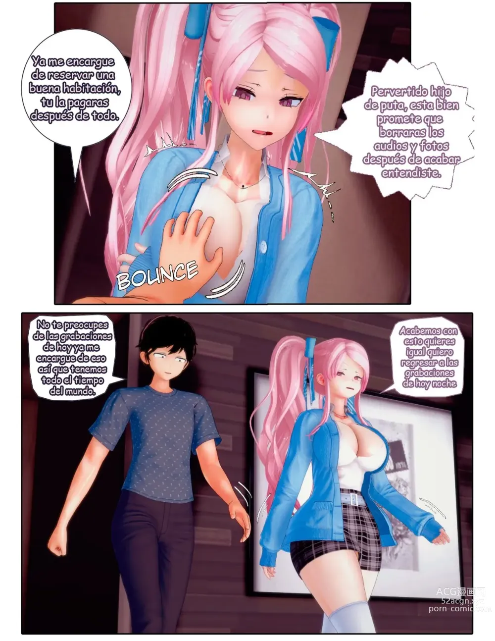 Page 8 of doujinshi Chantaje Sexual a mi prima la Idol #1 y 2