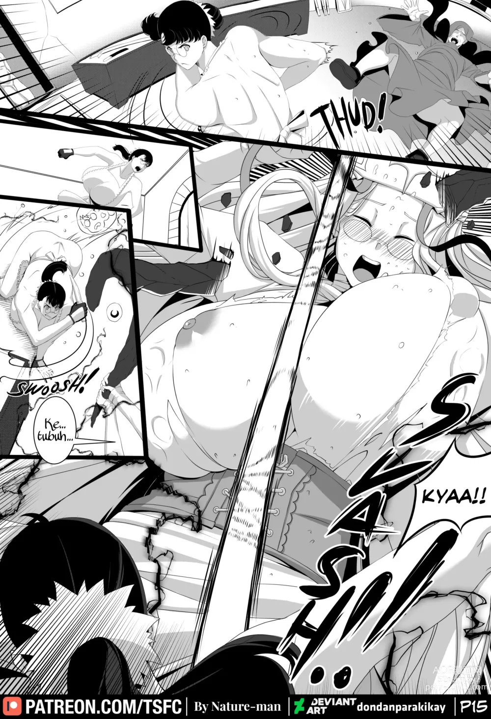 Page 15 of manga Cattleya, My Saviour