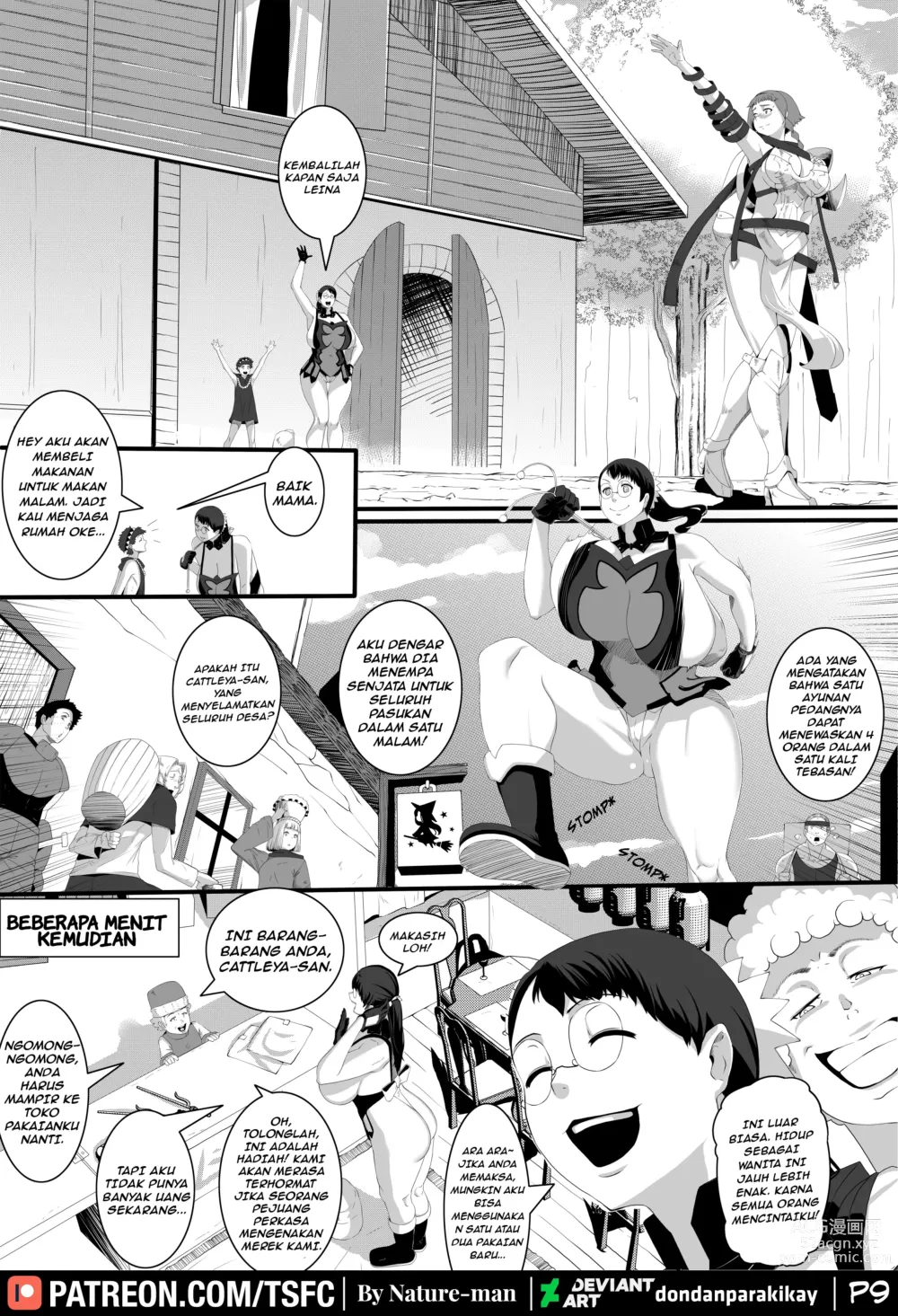 Page 9 of manga Cattleya, My Saviour
