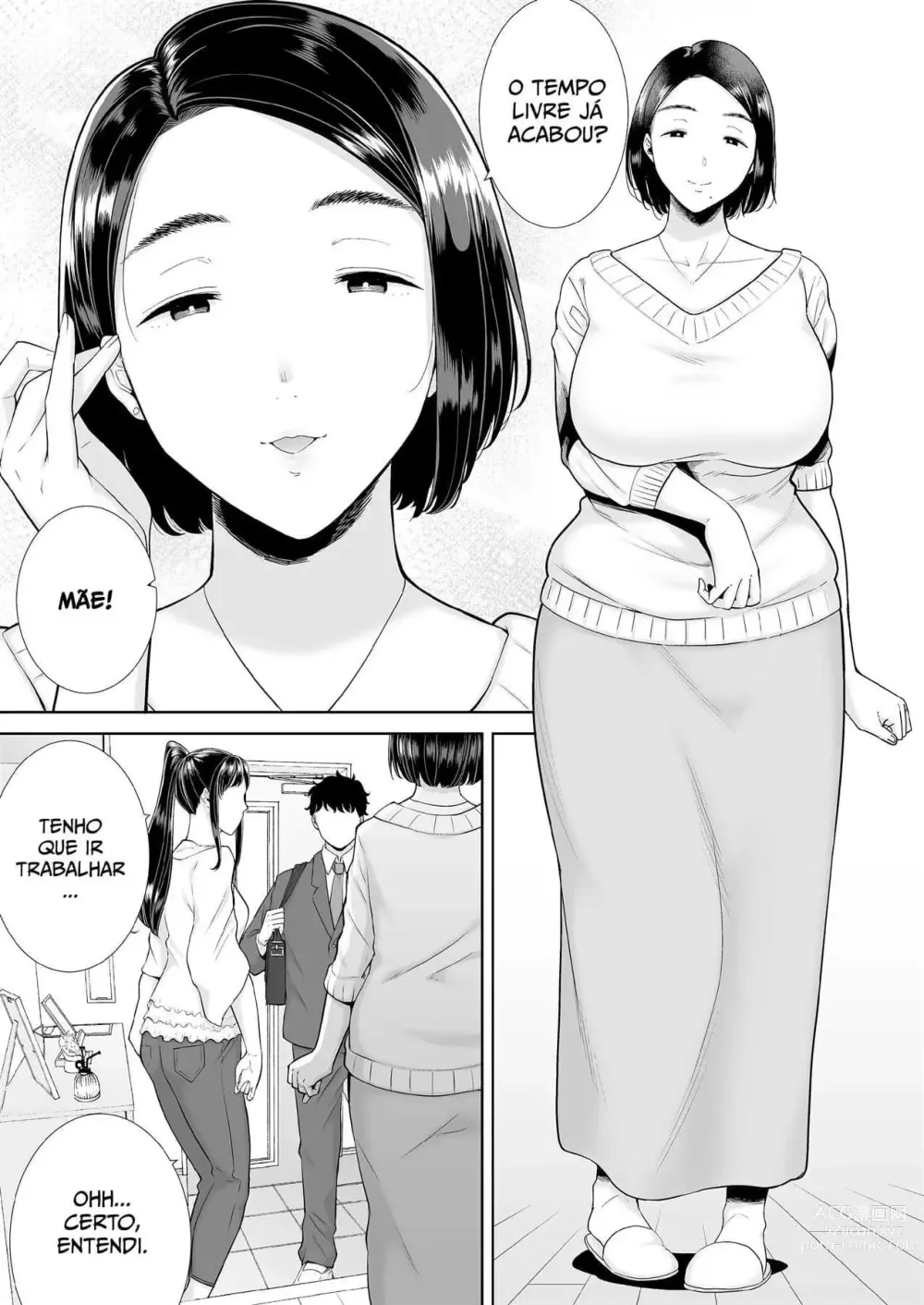 Page 5 of doujinshi A Mãe da Minha Namorada é uma Tentação