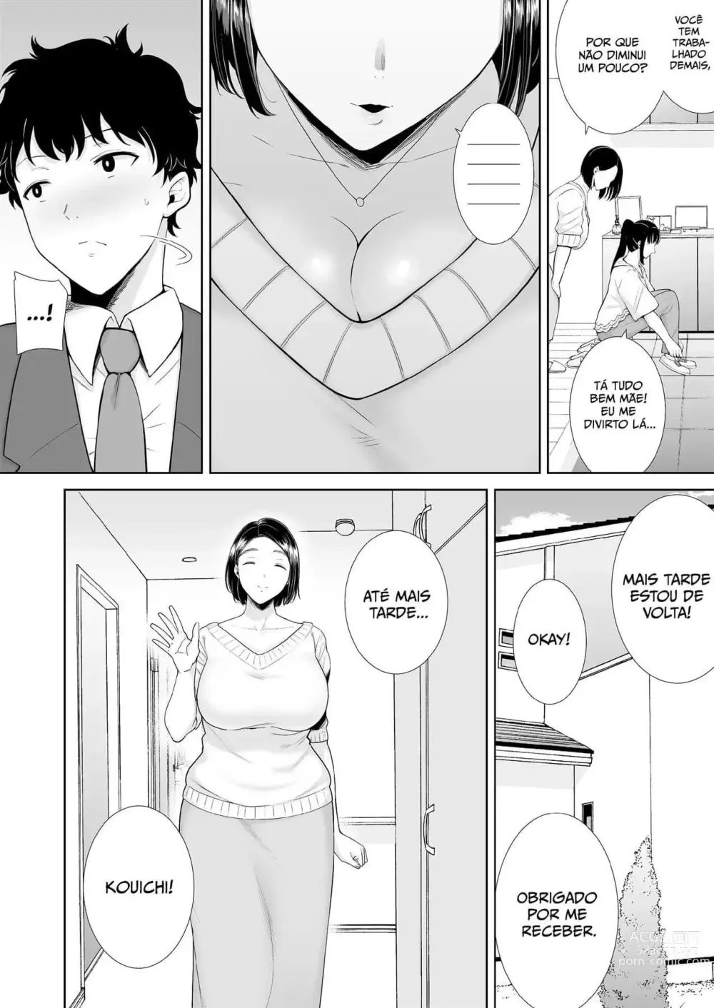 Page 6 of doujinshi A Mãe da Minha Namorada é uma Tentação