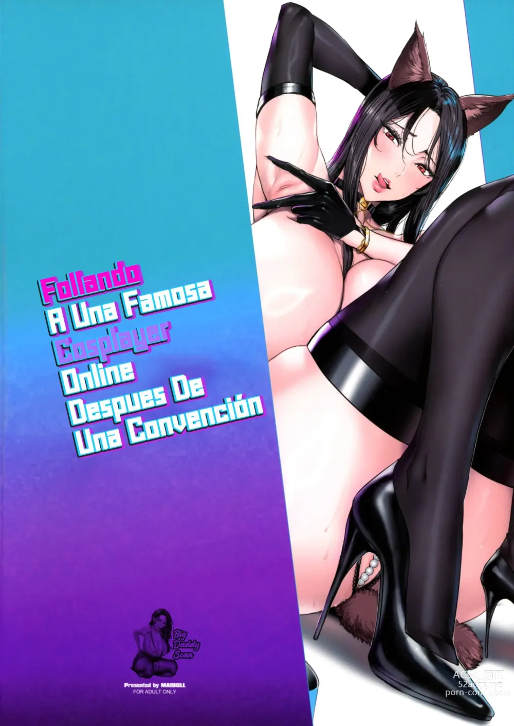 Page 2 of doujinshi Follando a una famosa cosplayer online después de una convención