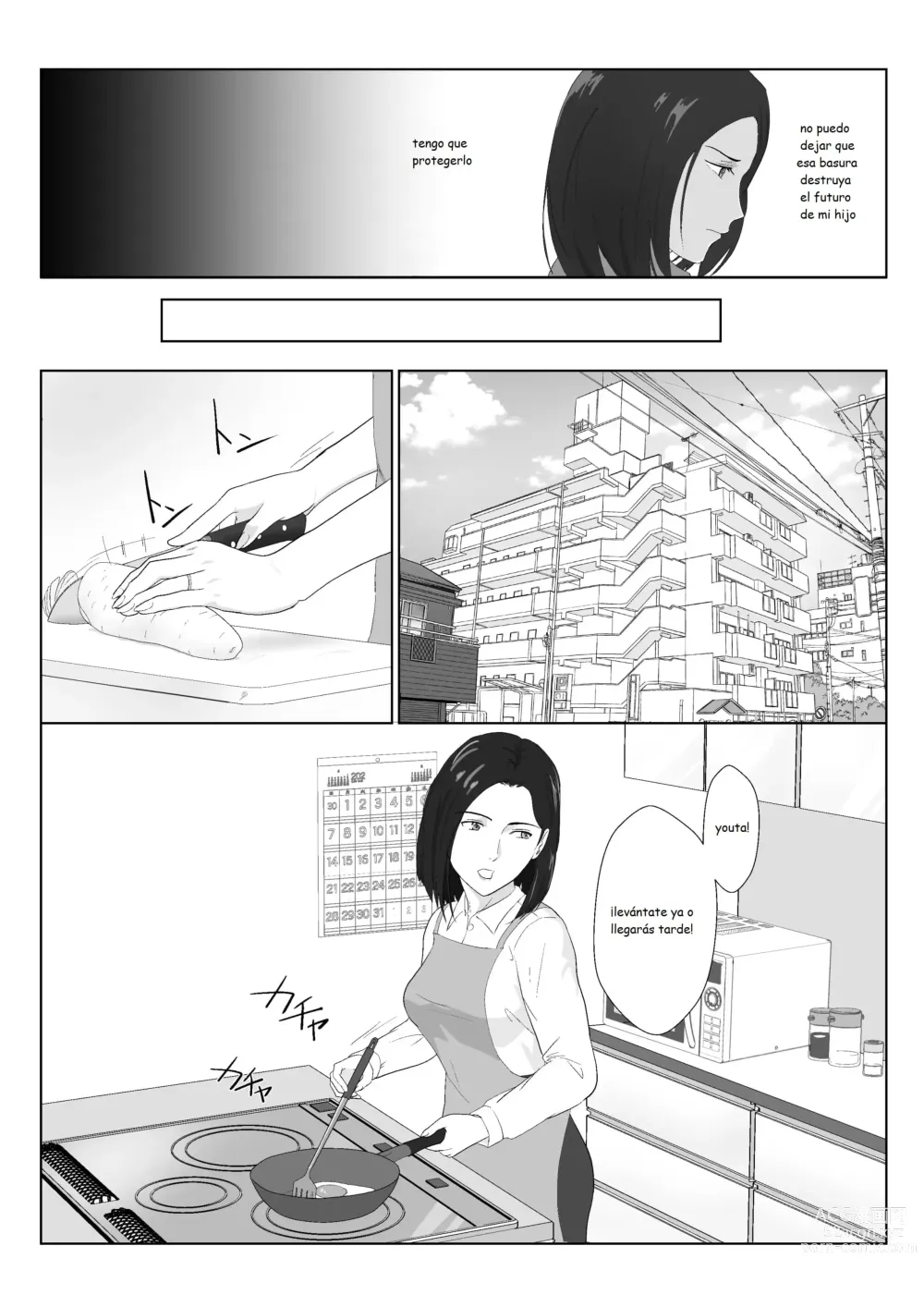 Page 4 of doujinshi BariCare Kaa-san ga DQN ni Netorareta 2