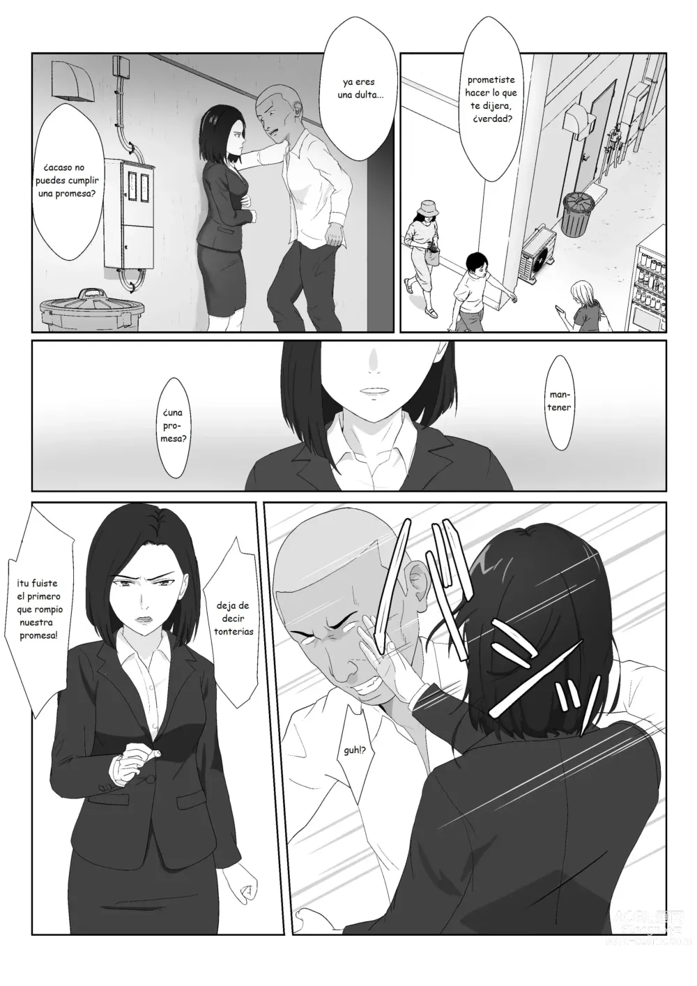Page 8 of doujinshi BariCare Kaa-san ga DQN ni Netorareta 2
