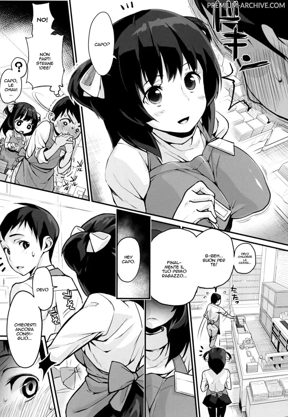 Page 3 of manga Il Manager e Yuiho-chan
