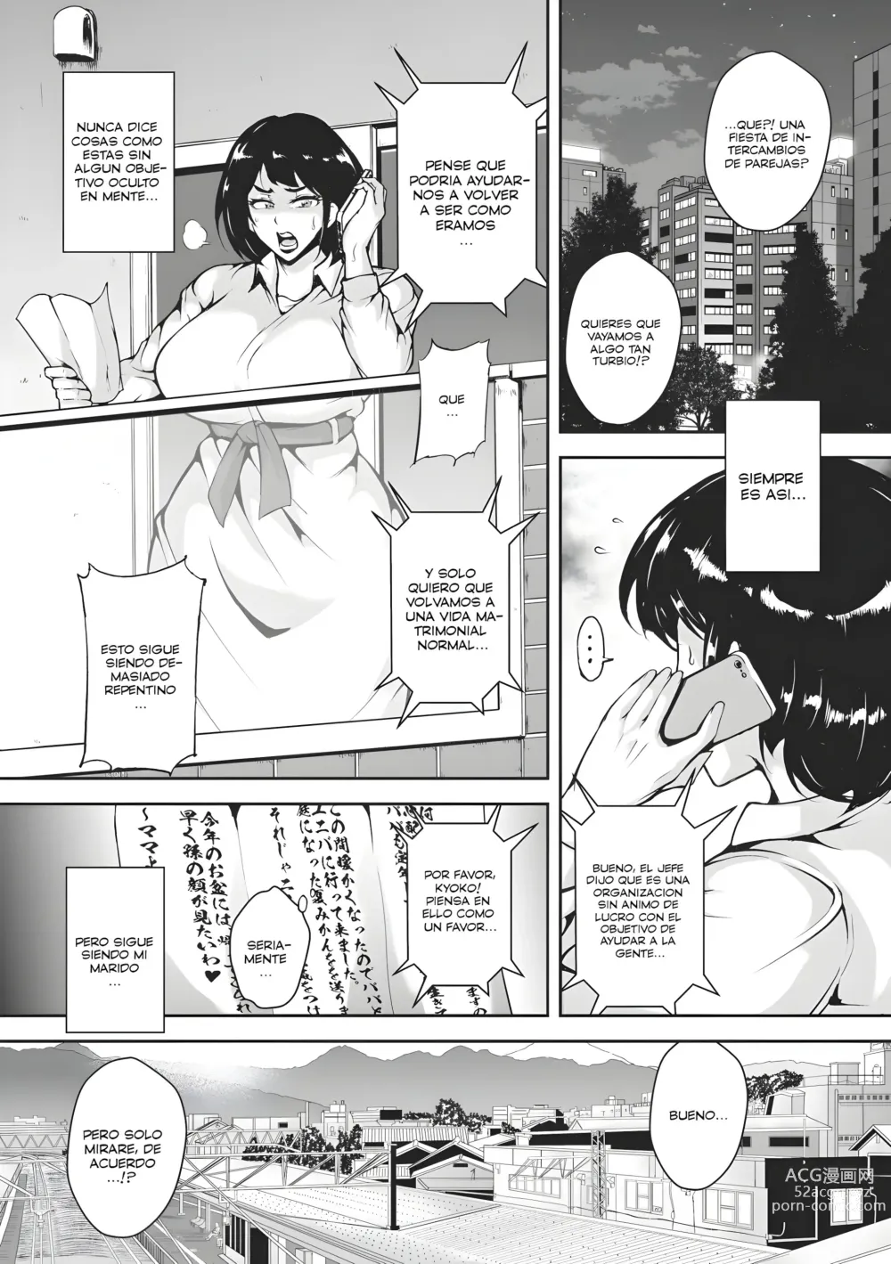 Page 5 of manga Akaneiro ni Modaeru Hitozuma -  Mi esposa sucumbe ante el placer Ch. 1