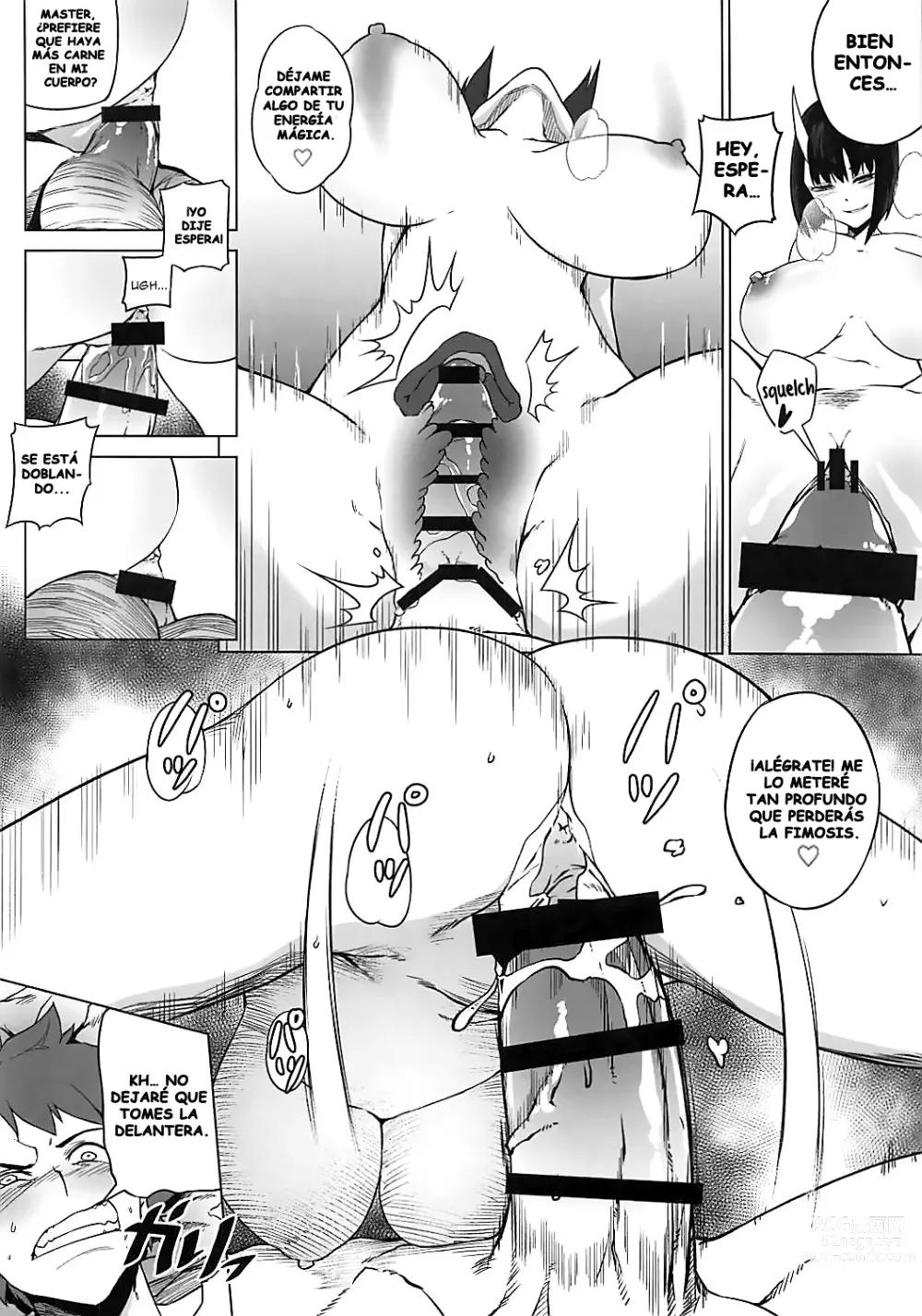 Page 10 of doujinshi Loli Raikou to Onee Shuten
