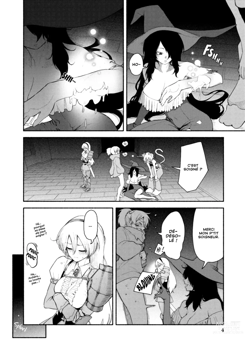 Page 2 of doujinshi Mon sperme est un elixir
