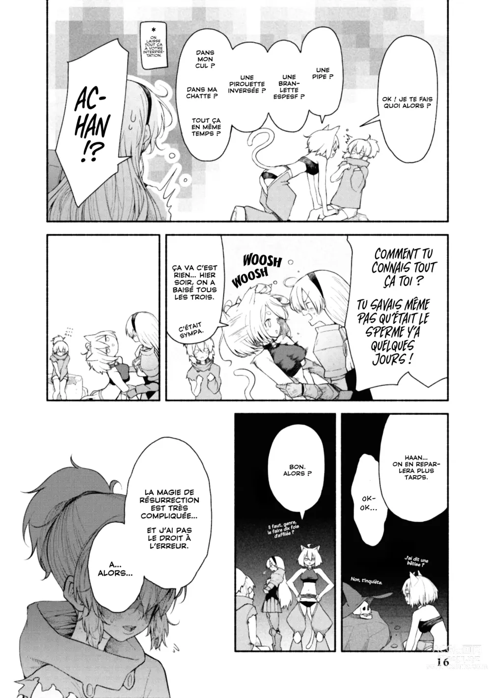 Page 14 of doujinshi Mon sperme est un elixir