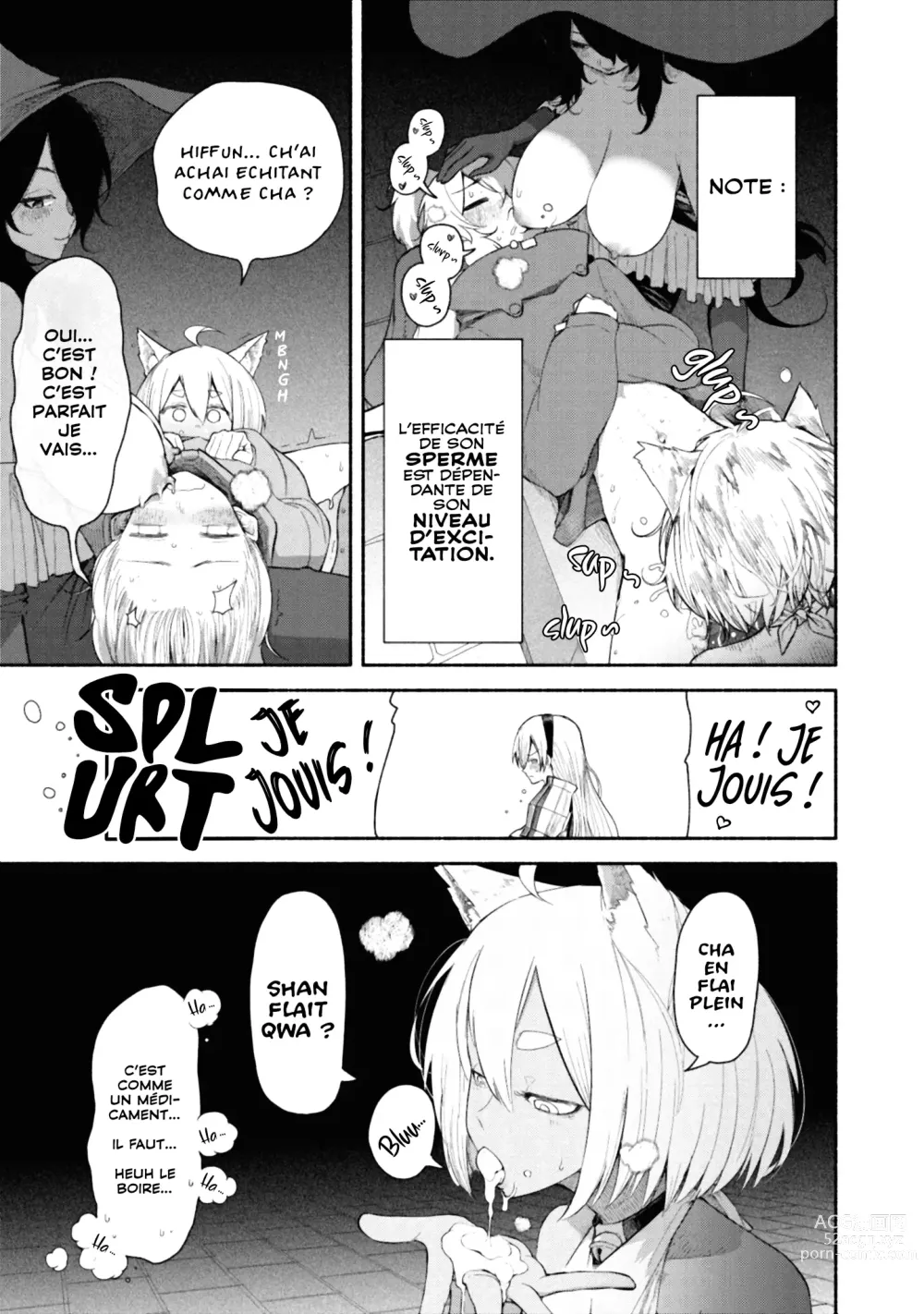 Page 9 of doujinshi Mon sperme est un elixir