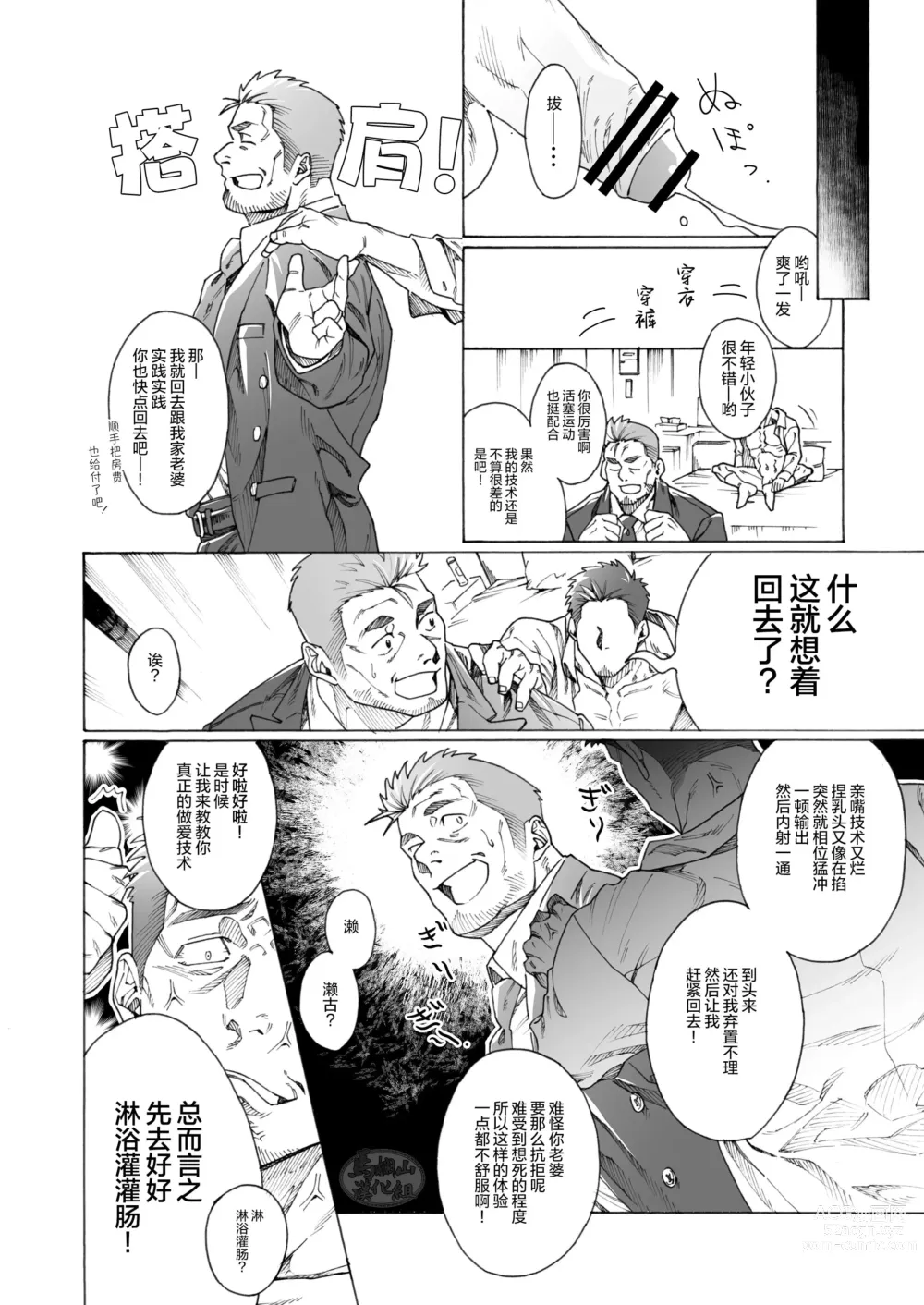 Page 8 of manga 生イキな部長