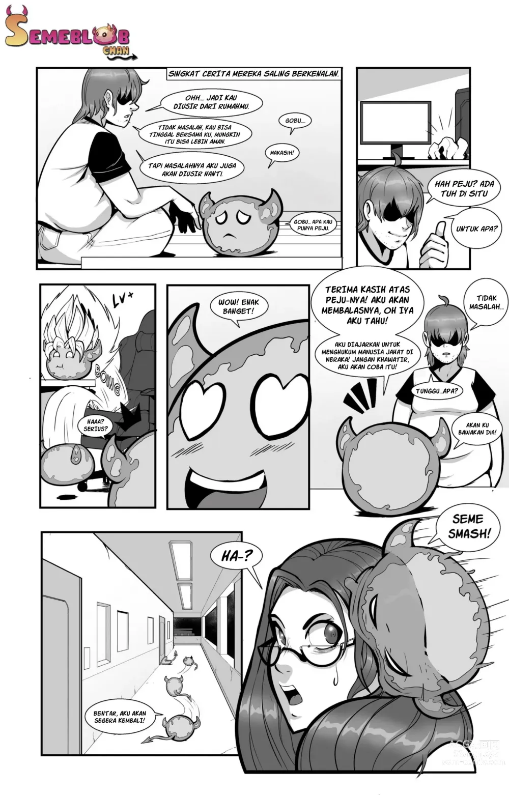 Page 4 of manga Semeblob Chan Chapter 1-5