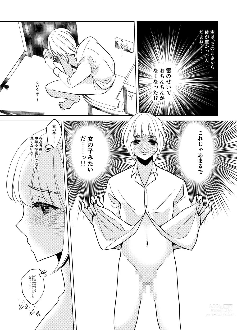 Page 10 of doujinshi Kami-sama wa   Nyotaika o  Onozomi desu!?