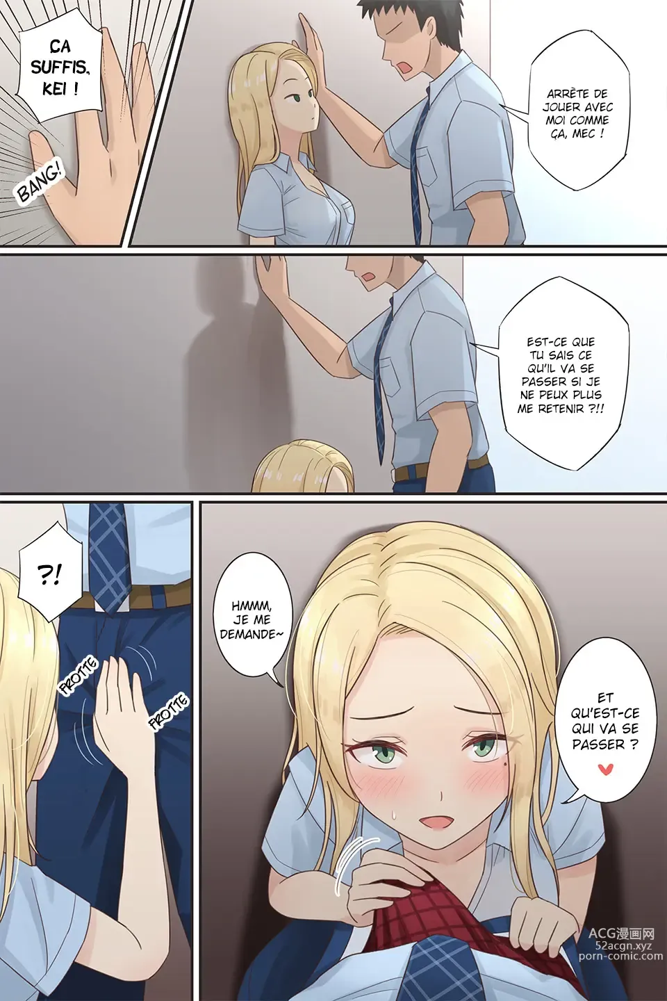 Page 3 of doujinshi Quand mon ami pervers est devenue une fille.