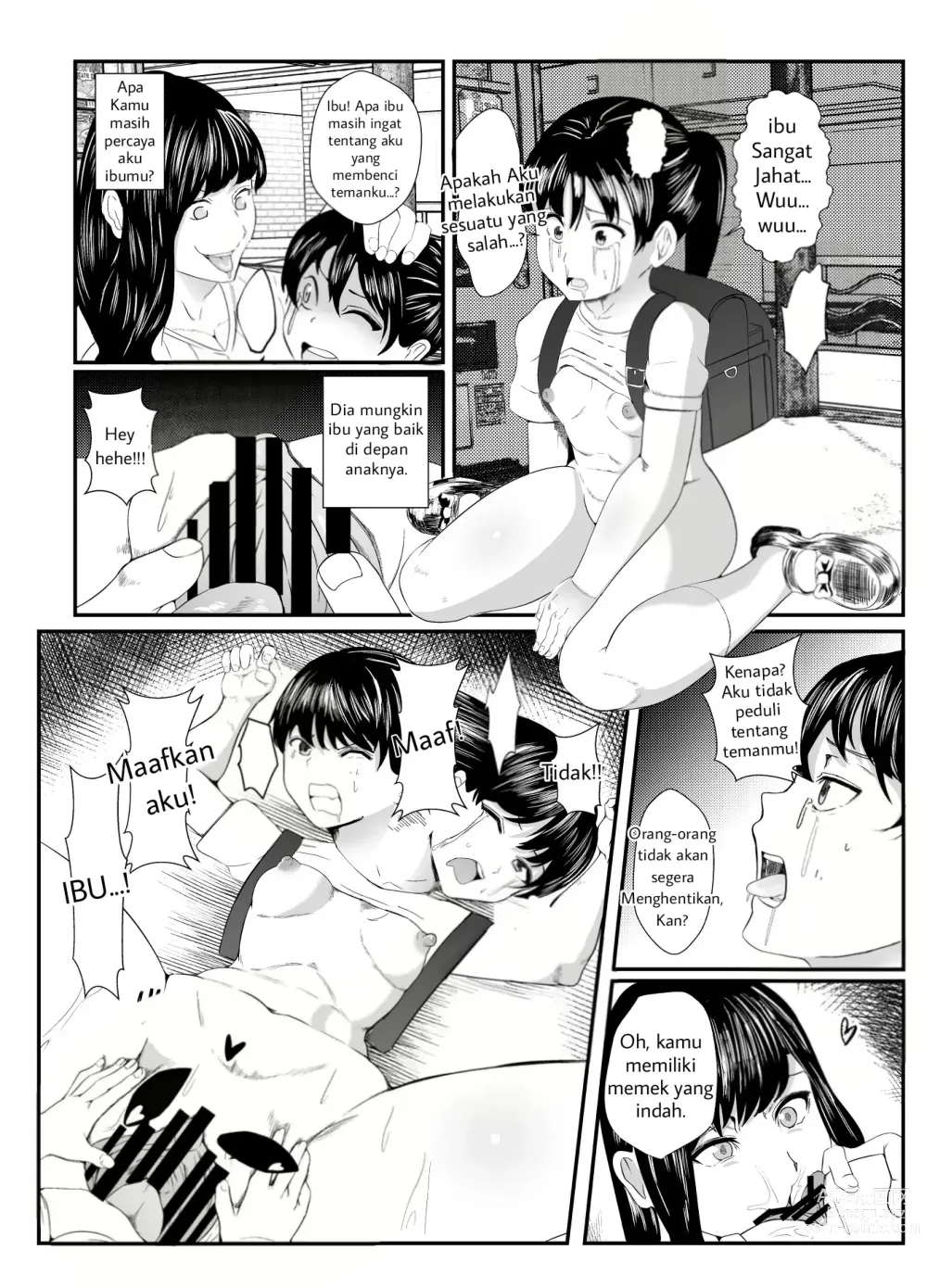 Page 12 of doujinshi Yuurei Ni Nottorare Osoto De Ikenai Koto O Hajimeta Okaa-San