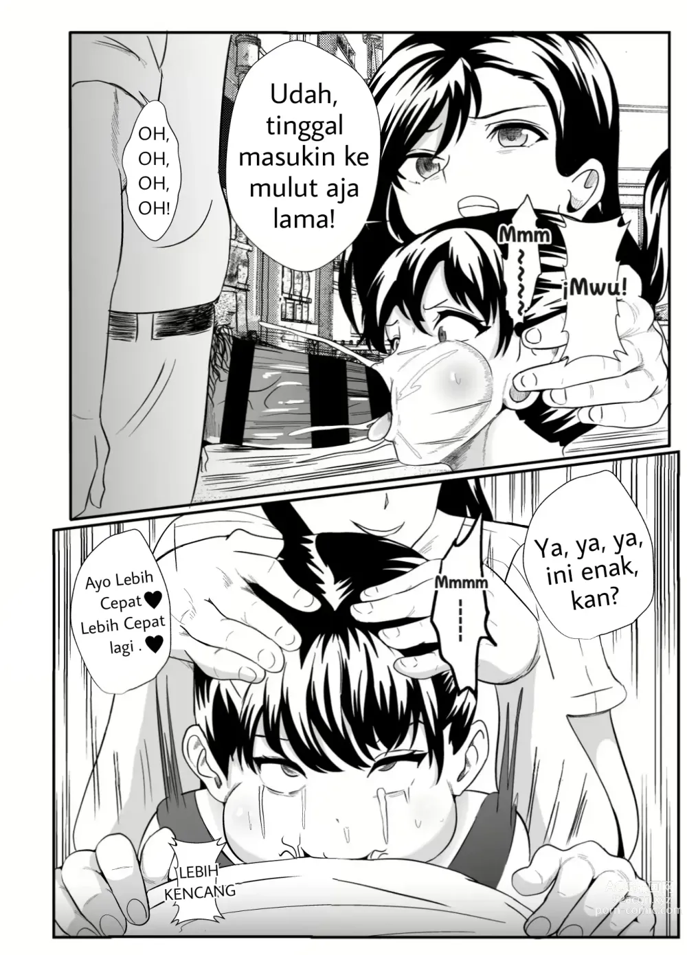 Page 18 of doujinshi Yuurei Ni Nottorare Osoto De Ikenai Koto O Hajimeta Okaa-San