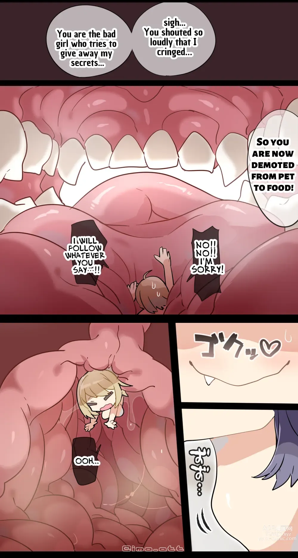 Page 4 of doujinshi Gloomy Woman  VORE
