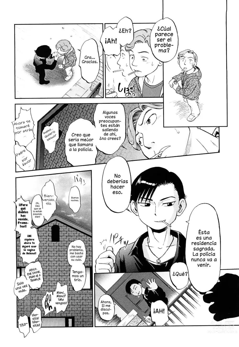 Page 30 of manga La gran familia olímpica