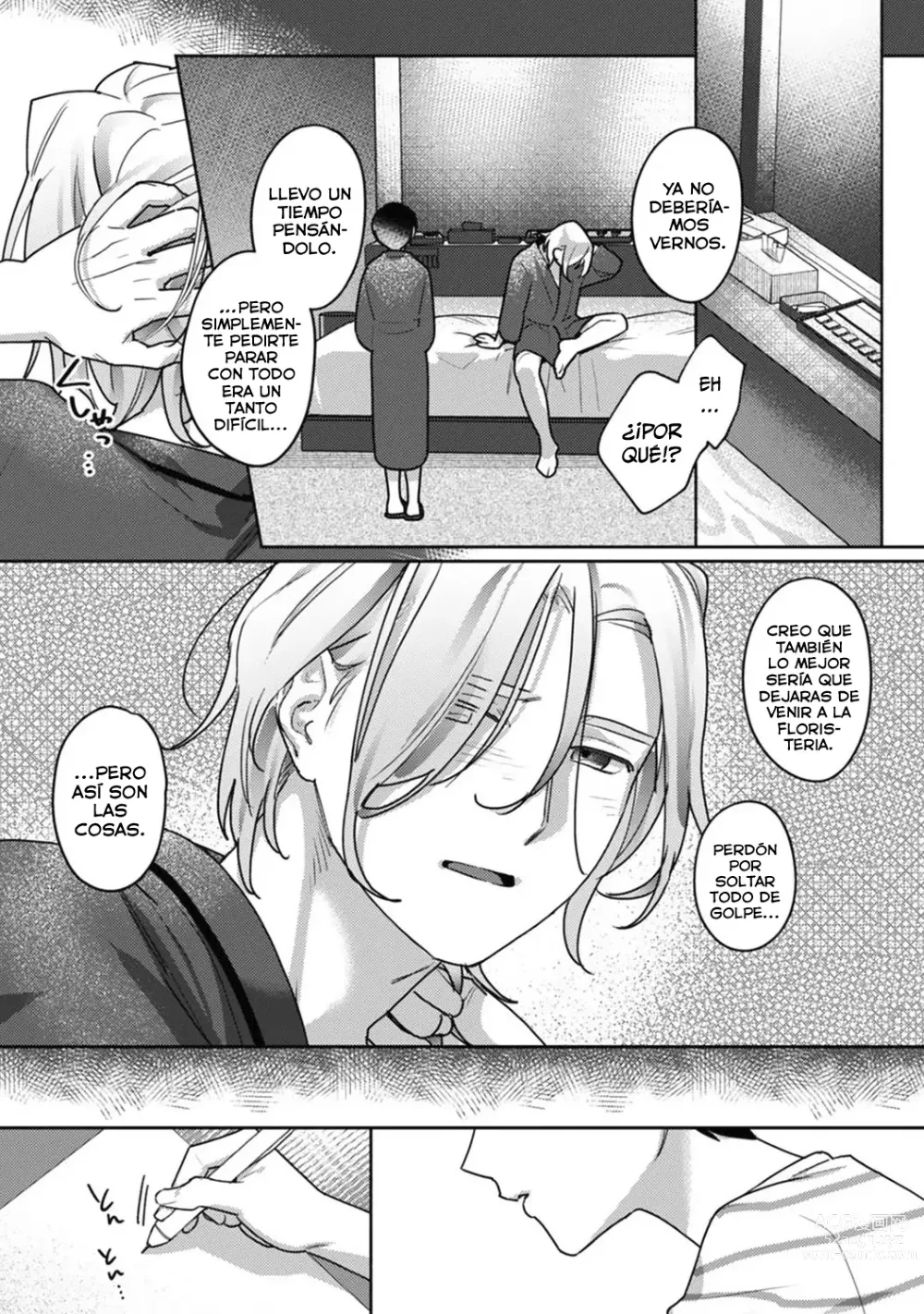 Page 2 of manga Ohanayasan to joshi kousei CAP06