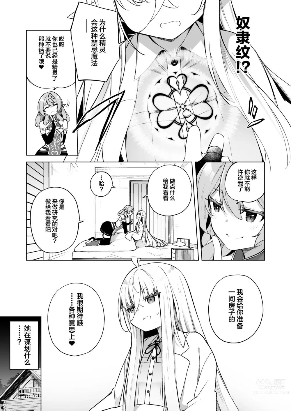 Page 7 of doujinshi TS Elf no Tsukurikata Elf-ka no Kusuri Gaiden