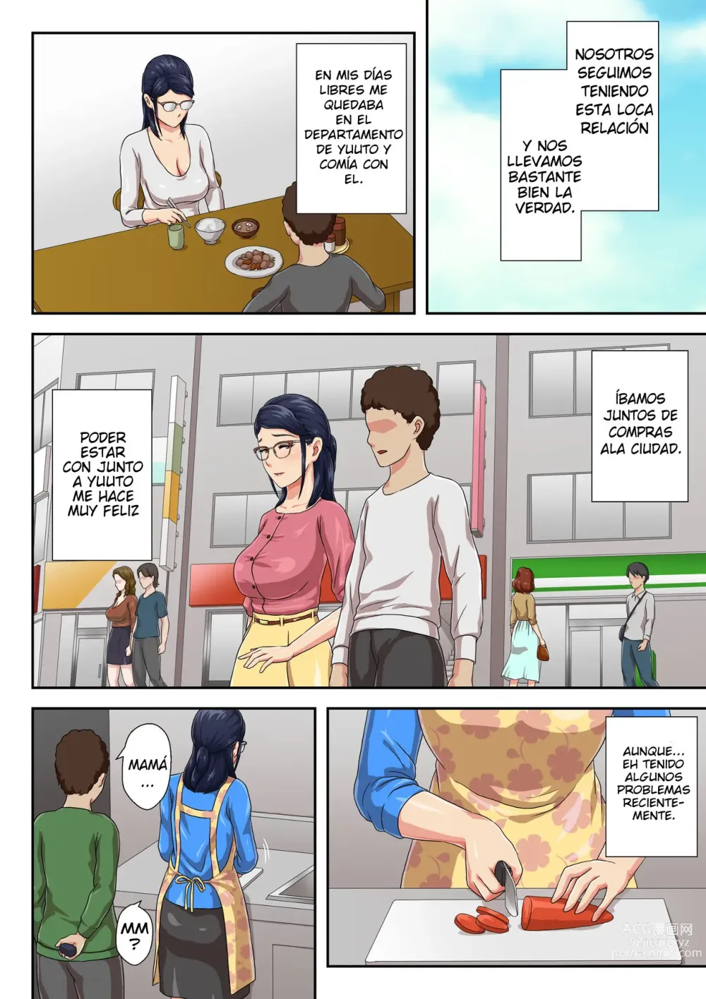 Page 13 of doujinshi Onnajoushi wa Ikiwakareta Haha 2