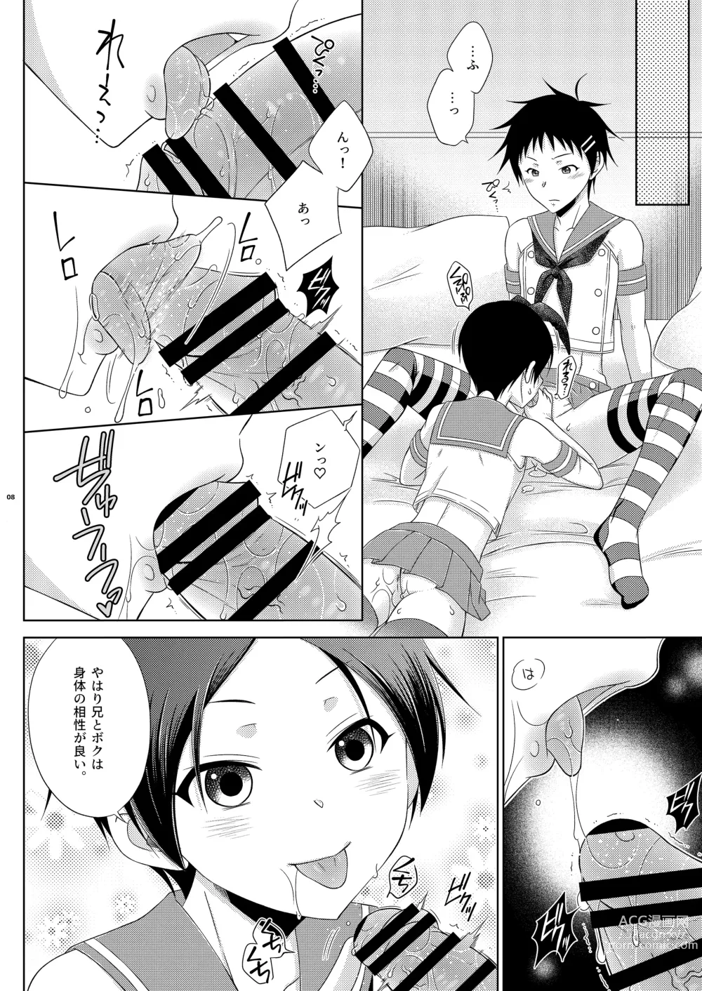 Page 8 of doujinshi Aru Shimakaze-kun Kyodai no Kinkyo